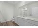 Bathroom features a spacious vanity with modern fixtures and a glass-enclosed shower at 622 Castillo Dr., Loris, SC 29569