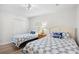 Bedroom featuring two twin beds, nautical decor, and an inviting atmosphere at 108 N Oak Dr., Surfside Beach, SC 29575