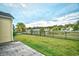 Spacious backyard overlooking a tranquil community lake at 1141 Prescott Circle, Myrtle Beach, SC 29577