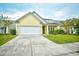 Inviting single-Gathering home with a spacious driveway and well-maintained front yard at 1141 Prescott Circle, Myrtle Beach, SC 29577