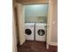 Convenient laundry area with modern, full-size washer and dryer units at 1426 Saint Thomas Circle # A 3, Myrtle Beach, SC 29577