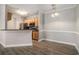 Open kitchen with stainless steel appliances and adjacent dining area at 2029 Silvercrest Dr. # 22B, Myrtle Beach, SC 29579