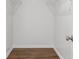 Walk-in closet featuring wood floor, white walls and wire shelving at 2072 Haystack Way, Myrtle Beach, SC 29579