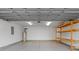 Garage features water heater, shelving and lighting at 2072 Haystack Way, Myrtle Beach, SC 29579