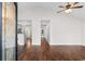 Bright entryway showcasing beautiful wood floors and high ceilings, leading into the spacious main living area at 2072 Haystack Way, Myrtle Beach, SC 29579