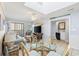 Comfortable living room with a dining area and wet bar, perfect for relaxation and entertainment at 210 N Ocean Blvd. # 333, North Myrtle Beach, SC 29582