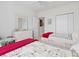 Bright bedroom with white walls, two twin beds, closet, and white dresser creating a cozy space at 2241 Waterview Dr. # 532, North Myrtle Beach, SC 29582