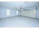 Spacious two car garage with epoxy flooring and natural light at 249 Ashepoo Creek Dr., Myrtle Beach, SC 29579