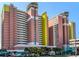 Beautiful Bay Watch resort building with multiple balconies and ocean views at 2801 S Ocean Blvd. # 1041, North Myrtle Beach, SC 29582