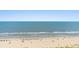 Expansive beach view, showcasing the beautiful shoreline and clear blue waters at 2801 S Ocean Blvd. # 1634, North Myrtle Beach, SC 29582