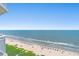 Breathtaking ocean view from a high-rise condo, offering stunning coastal scenery at 2801 S Ocean Blvd. # 1634, North Myrtle Beach, SC 29582