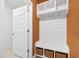 Functional mudroom area with coat rack bench and storage at 3021 Sistine St., Myrtle Beach, SC 29579