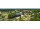 Aerial view of the home at 3808 Mayfield Drive in a tranquil neighborhood setting at 3808 Mayfield Dr., Conway, SC 29526