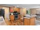 Modern kitchen with stainless steel appliances and sleek countertops at 3808 Mayfield Dr., Conway, SC 29526