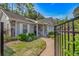Charming entrance with landscaped walkway and cozy front porch creating a welcoming curb appeal at 3827 El Duce Pl., Myrtle Beach, SC 29588