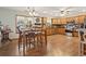 Well-equipped eat-in kitchen featuring stainless steel appliances and ample cabinet space at 390 Boundary Ave., Murrells Inlet, SC 29576