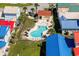 Aerial view of a neighborhood pool; lounging & community activities at 4338 Grande Harbour Blvd., Little River, SC 29566