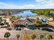 Community clubhouse and pool area with convenient parking and beautifully landscaped grounds at 4410 Honir Dr., Myrtle Beach, SC 29579