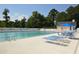 Community pool featuring swimming lanes and plenty of seating areas for residents to enjoy at 444 Dornoch Dr., Pawleys Island, SC 29585