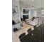 Bright living room with a fireplace, flat screen TV and comfortable seating at 451 W Palm Dr., Myrtle Beach, SC 29579