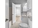 The bathroom features a vanity sink and tile flooring at 4705 Wild Iris Dr. # 305, Myrtle Beach, SC 29577