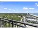 Overhead view captures the coastal scenery, with beachfront access and lush surroundings at 5523 North Ocean Blvd. # 1903, Myrtle Beach, SC 29577
