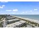 Aerial view highlighting the beachfront location, community layout, and stunning ocean views at 5523 North Ocean Blvd. # 1903, Myrtle Beach, SC 29577