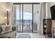 Relaxing balcony featuring ocean views, perfect for enjoying fresh air and picturesque sunsets at 5523 North Ocean Blvd. # 1903, Myrtle Beach, SC 29577