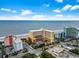 An aerial view of hotels and resort along the beach at 7000 N Ocean Blvd. # 427, Myrtle Beach, SC 29572