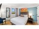 Comfortable bedroom featuring a large bed and ample natural light at 7100 N Ocean Blvd. N # 321, Myrtle Beach, SC 29572