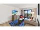 Cozy living room with a modern furnishings and ocean views at 7100 N Ocean Blvd. N # 321, Myrtle Beach, SC 29572