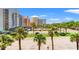 Ample parking available at the property surrounded by palm trees at 7100 N Ocean Blvd. N # 321, Myrtle Beach, SC 29572