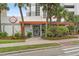 Inviting entrance with lush landscaping leading to Due South at Grande Cayman Resort at 7200 N Ocean Blvd. # 360, Myrtle Beach, SC 29572