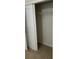 Walk-in closet with shelving for optimal storage; beige carpet at 739 Shell Creek Circle # 739, North Myrtle Beach, SC 29582