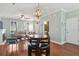 Inviting dining area featuring stylish decor and easy access to the living room and kitchen at 750 Howard Ave. # C, Myrtle Beach, SC 29577