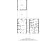 Detailed floor plan showcasing dimensions of the home's layout, including rooms and outdoor spaces at 750 Howard Ave. # C, Myrtle Beach, SC 29577