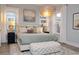 Serene main bedroom with soft lighting, neutral tones, and a luxurious bed at 812 Maltby Alley, Myrtle Beach, SC 29588