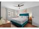 Stylish main bedroom with a plush bed and modern decor at 824 N Waccamaw Dr. # 204, Murrells Inlet, SC 29576