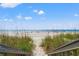 Easy beach access with stairs at 917 S Ocean Blvd. # 103, Surfside Beach, SC 29575