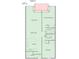 Detailed floorplan layout showcasing the spacious living room, kitchen, bedrooms, and bathrooms at 917 S Ocean Blvd. # 103, Surfside Beach, SC 29575