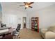 View of the home office showcasing a large desk and a door leading to another room at 950 Henry James Dr., Myrtle Beach, SC 29579
