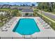 Community swimming pool with lounge chairs and a covered cabana for relaxation at 1012 Mary Read Dr., North Myrtle Beach, SC 29582