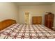 Comfortable bedroom with an ensuite bathroom at 1028 Fairway Ln. # 71, Conway, SC 29526