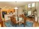 Open concept dining room and living room with views of the kitchen at 1028 Fairway Ln. # 71, Conway, SC 29526