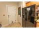 The kitchen features stainless steel appliances, plus a door leading to the outside at 1028 Fairway Ln. # 71, Conway, SC 29526