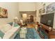 A sunlit living room with an open floor plan at 1028 Fairway Ln. # 71, Conway, SC 29526