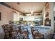Eat-in kitchen bar with seating and decoratively trimmed walls at 1058 Sea Mountain Hwy. # 3-201, North Myrtle Beach, SC 29582