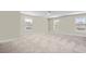 Spacious bedroom with plush carpet and large bright windows at 1189 Wyatt Ln., Myrtle Beach, SC 29577