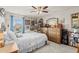 Charming bedroom with natural light, neutral carpet, and wood furniture at 1189 Wyatt Ln., Myrtle Beach, SC 29577