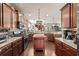 Well-equipped kitchen featuring a kitchen island, and ample counter space for culinary creations at 1189 Wyatt Ln., Myrtle Beach, SC 29577